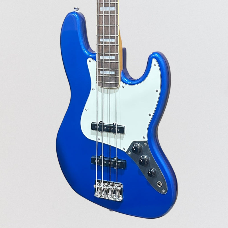 Fender Squier Classic Vibe Late '60s Jazz 4 String Electric Bass Guitar - Lake Placid Blue