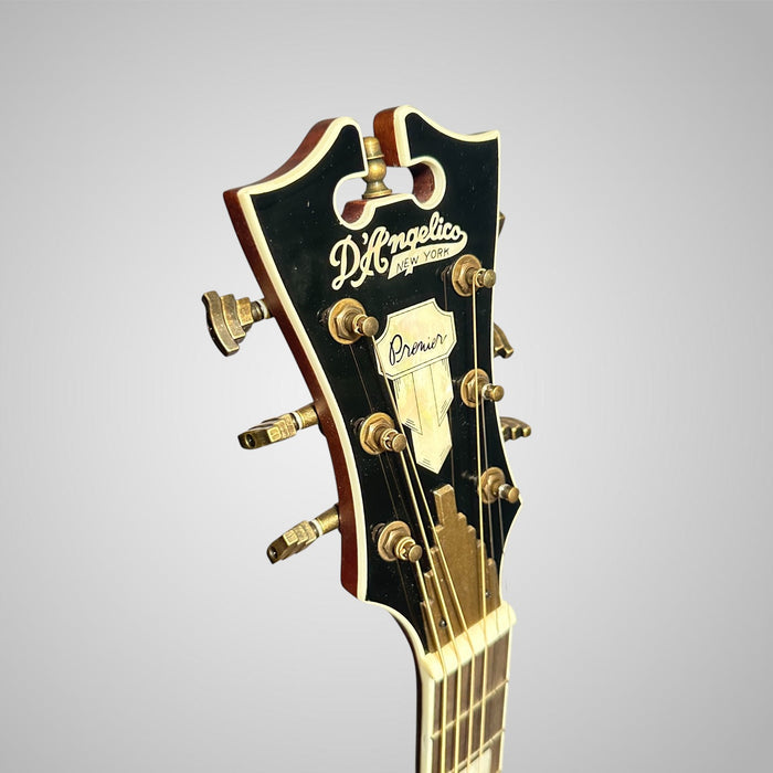 D'Angelico Premier Tammany Orchestra Acoustic-Electric Guitar - Natural