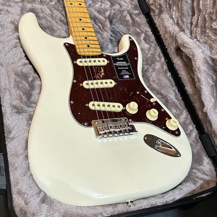 Fender American Professional II Stratocaster USA Electric Guitar - Olympic White