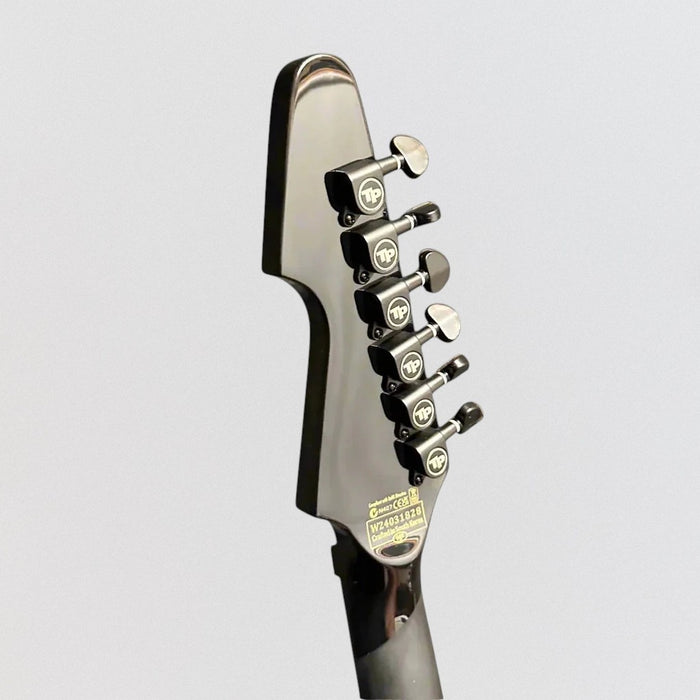 Schecter Avenger FR Przym Palladium Electric Guitar - Black