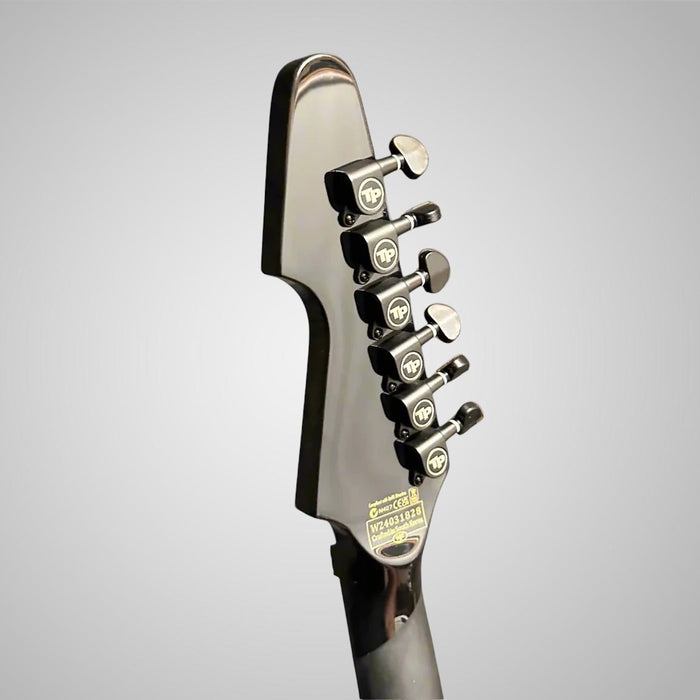 Schecter Avenger FR Przym Palladium Electric Guitar - Black