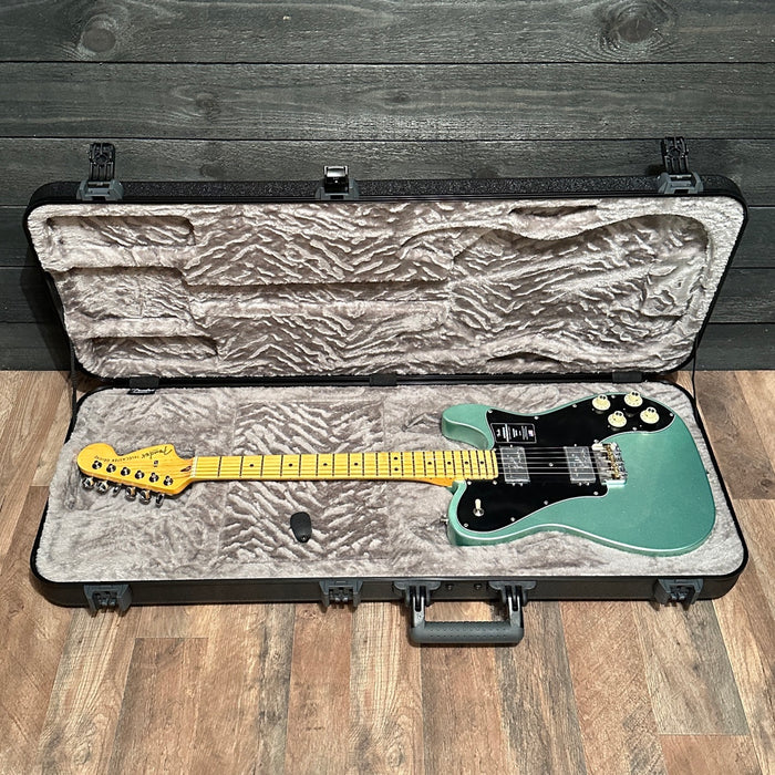 Fender American Professional II Telecaster Deluxe USA Electric Guitar - Mystic Surf Green