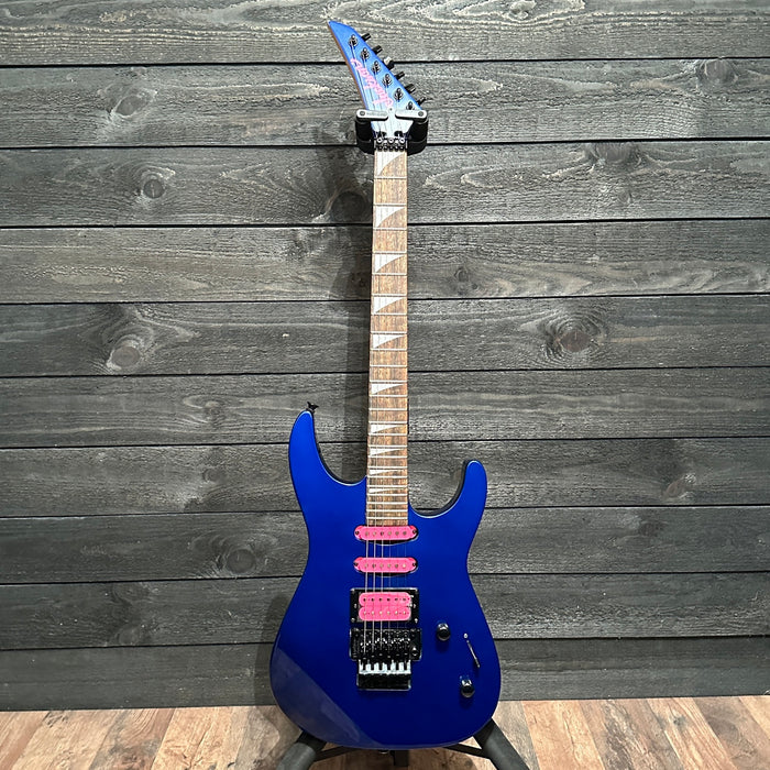 Jackson X Series Dinky DK3XR HSS Electric Guitar - Blue/Pink