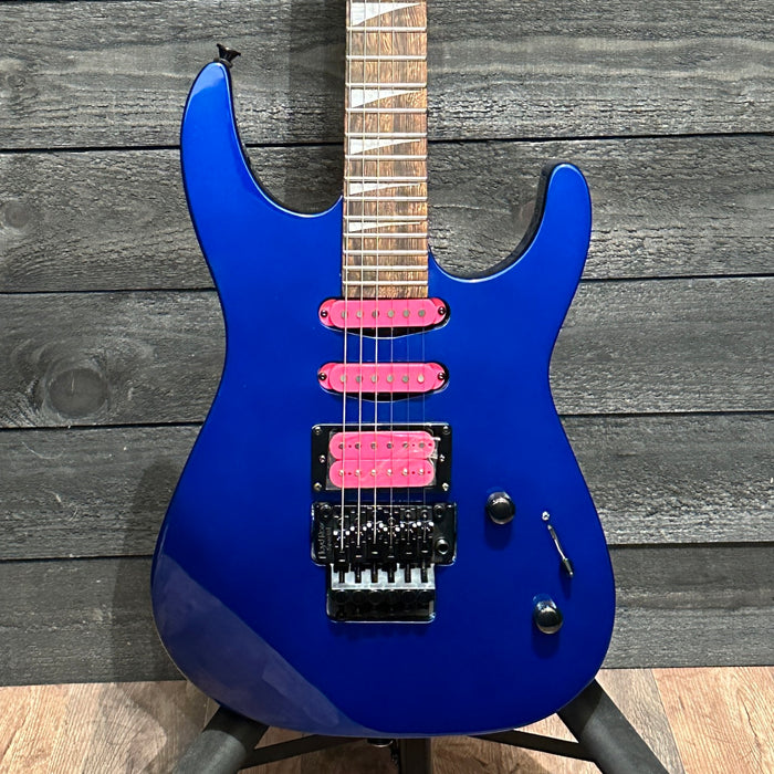 Jackson X Series Dinky DK3XR HSS Electric Guitar - Blue/Pink