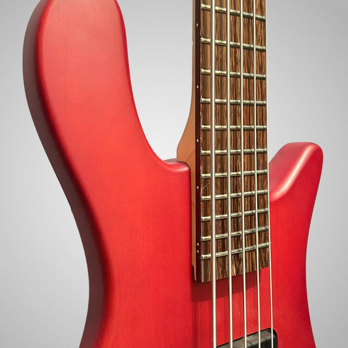 Warwick Rockbass Streamer Standard 5-String Electric Bass Guitar - Burgundy Red