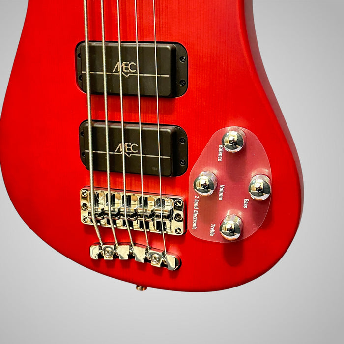 Warwick Rockbass Streamer Standard 5-String Electric Bass Guitar - Burgundy Red