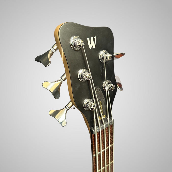 Warwick Rockbass Streamer Standard 5-String Electric Bass Guitar - Burgundy Red