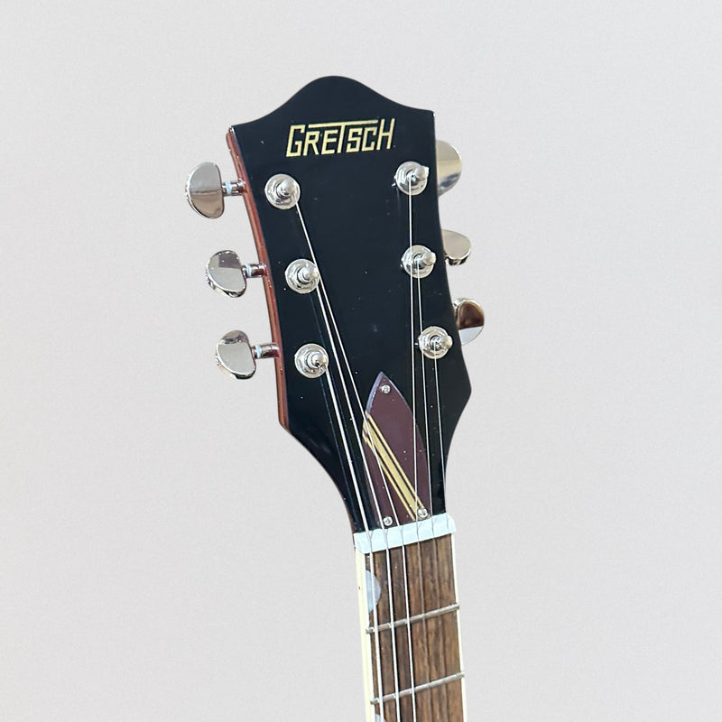 Gretsch G2604T Limited Edition Streamliner Rally II w/ Bigsby Center Block Electric Guitar - Two-Tone Oxblood/Walnut Stain