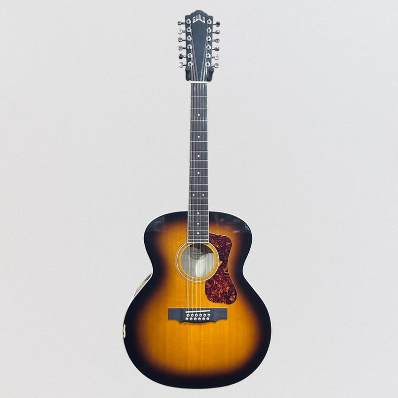 Guild F-2512E Deluxe Westerly Collection 12-String Jumbo Acoustic Electric Guitar - Antique Sunburst