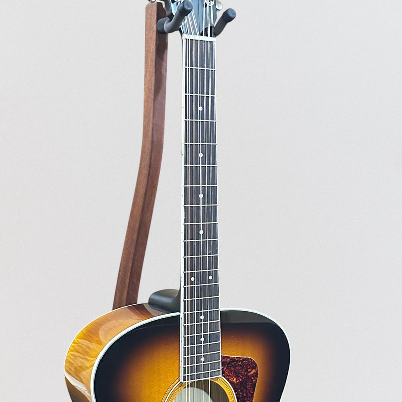 Guild F-2512E Deluxe Westerly Collection 12-String Jumbo Acoustic Electric Guitar - Antique Sunburst