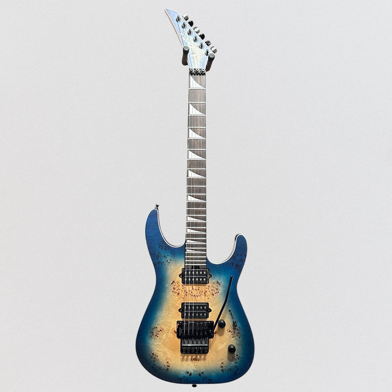 Jackson MJ Series Dinky DKRP Electric Guitar Japan 2023 - Transparent Blue Burst