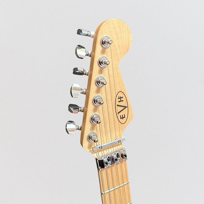 EVH Striped Circles Electric Guitar - Black and White