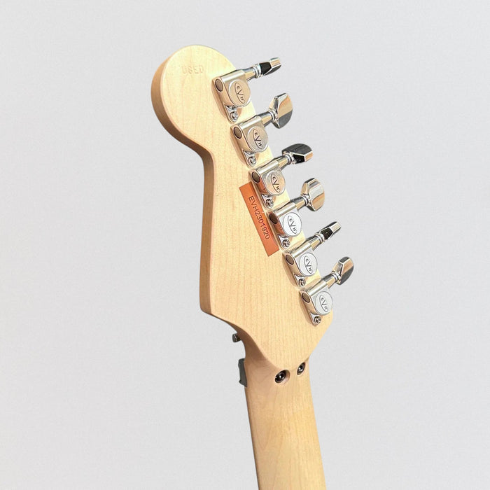 EVH Striped Circles Electric Guitar - Black and White