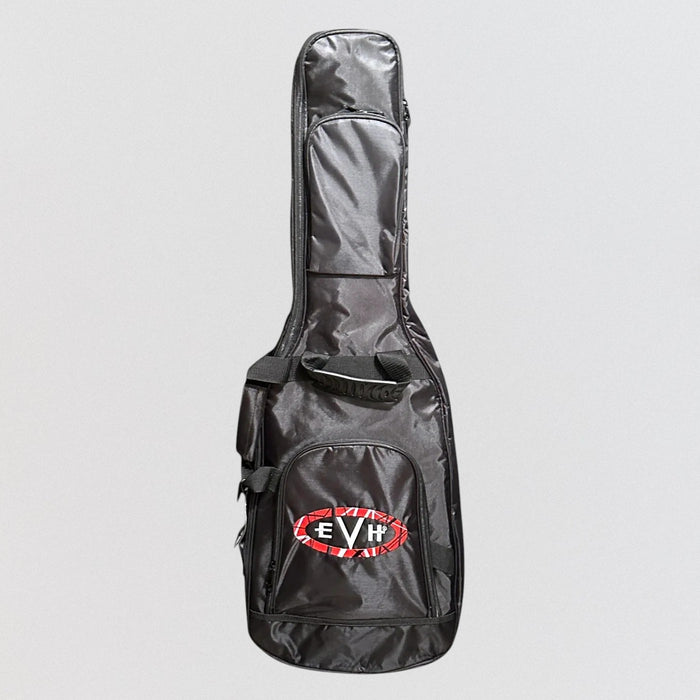 EVH Wolfgang Specal Striped Electric Guitar - Red with Black and White Stripes