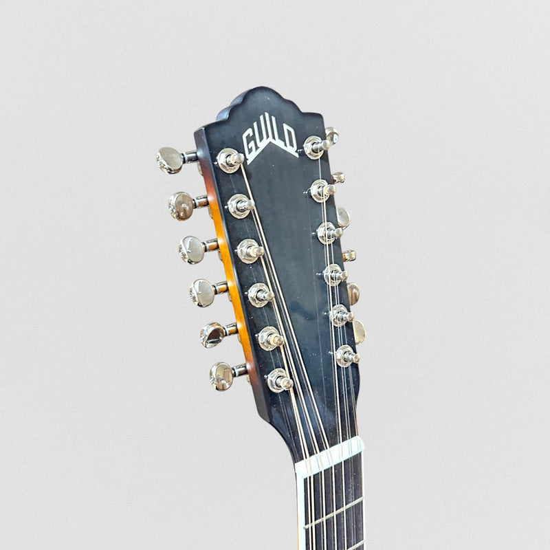 Guild F-2512E Deluxe Westerly Collection 12-String Jumbo Acoustic Electric Guitar - Antique Sunburst
