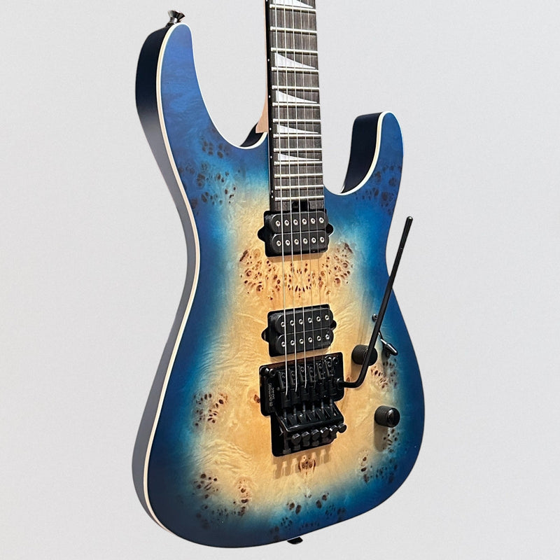 Jackson MJ Series Dinky DKRP Electric Guitar Japan 2023 - Transparent Blue Burst