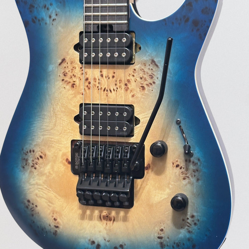 Jackson MJ Series Dinky DKRP Electric Guitar Japan 2023 - Transparent Blue Burst