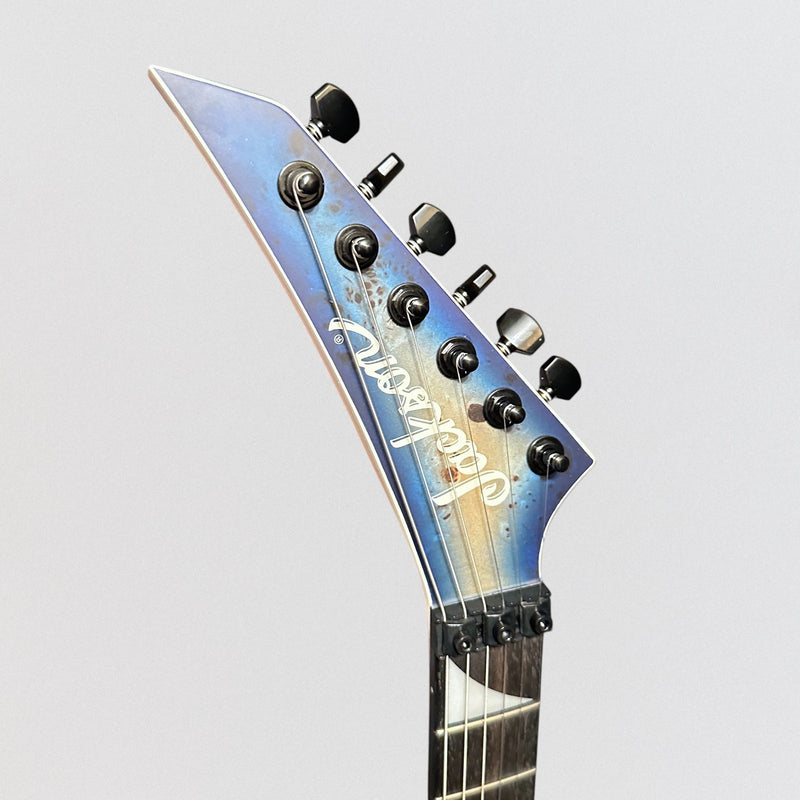 Jackson MJ Series Dinky DKRP Electric Guitar Japan 2023 - Transparent Blue Burst
