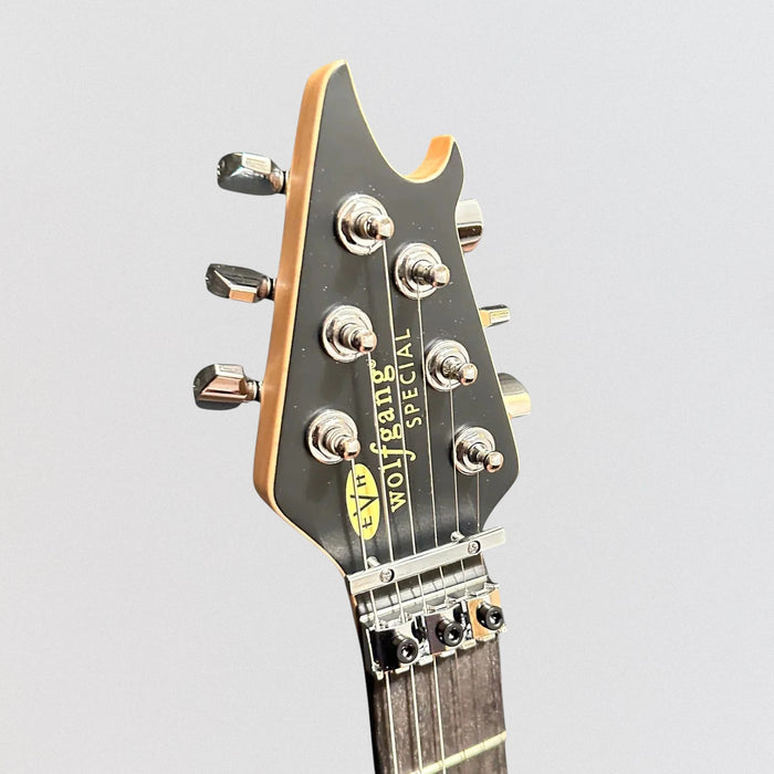 EVH Wolfgang Specal Striped Electric Guitar - Red with Black and White Stripes