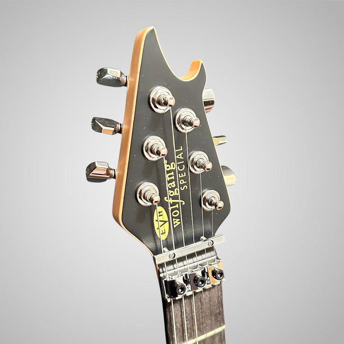 EVH Wolfgang Specal Striped Electric Guitar - Red with Black and White Stripes