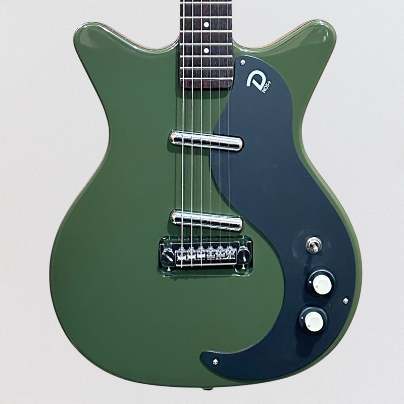 Danelectro Blackout 59M NOS+ Electric Guitar - Green Envy