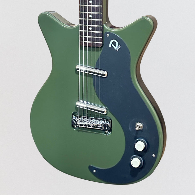 Danelectro Blackout 59M NOS+ Electric Guitar - Green Envy