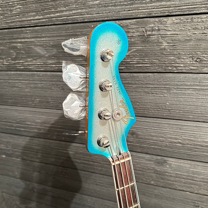 Fender Limited Player Plus x Blu DeTiger Jazz Bass 4 String Electric Bass Guitar - Sky Burst Sparkle