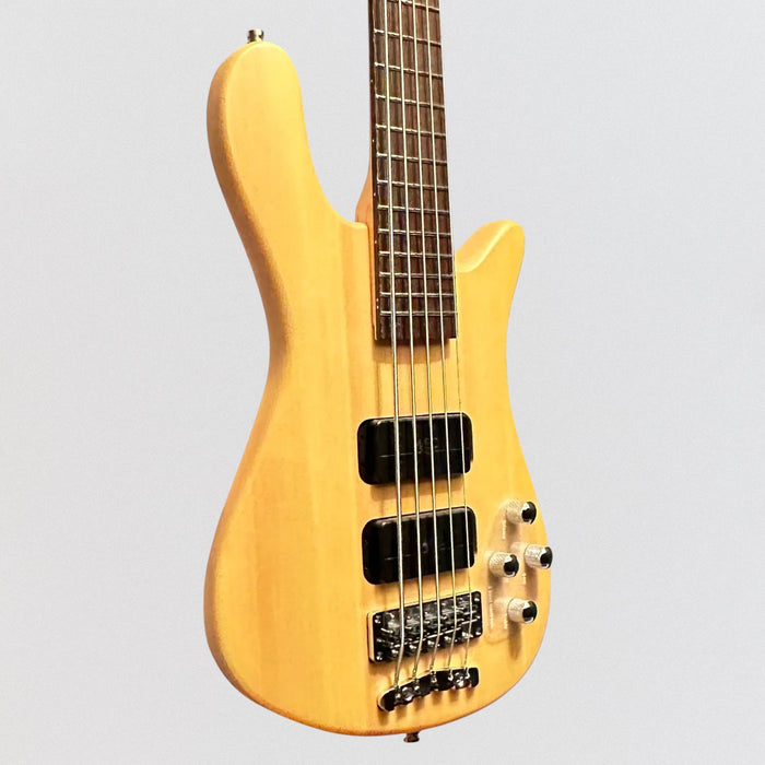 Warwick Rockbass Streamer Standard 5-String Electric Bass Guitar - Natural