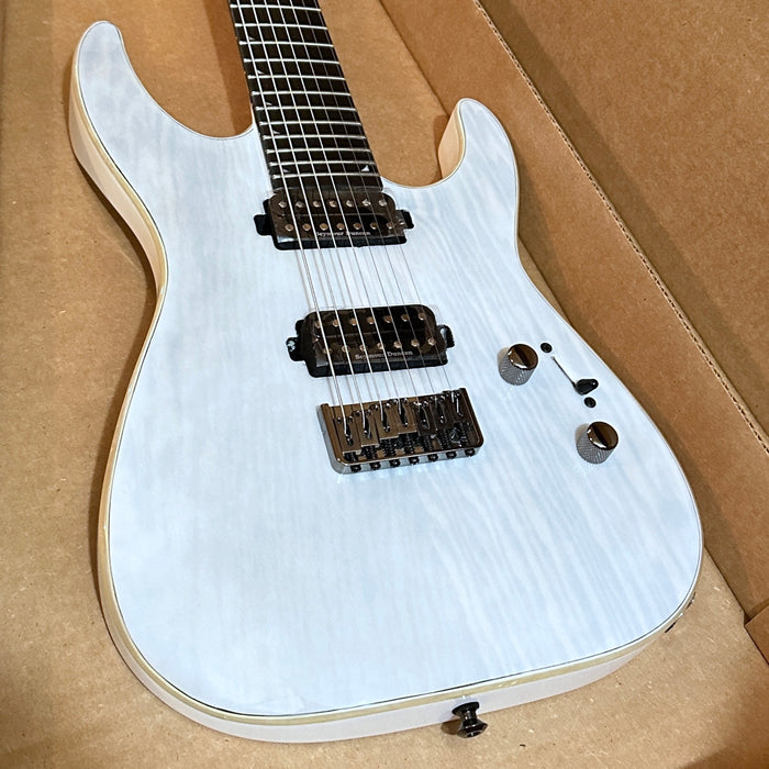 Jackson Pro Series Soloist SL7A HT 7 String Electric Guitar - Unicorn White