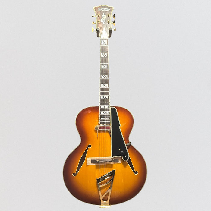 D'Angelico Excel Style B Hollow-body Archtop Electric Guitar - Dark Iced Tea Burst