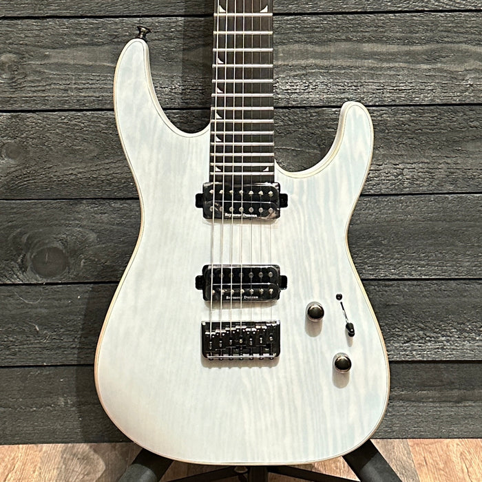 Jackson Pro Series Soloist SL7A HT 7 String Electric Guitar - Unicorn White