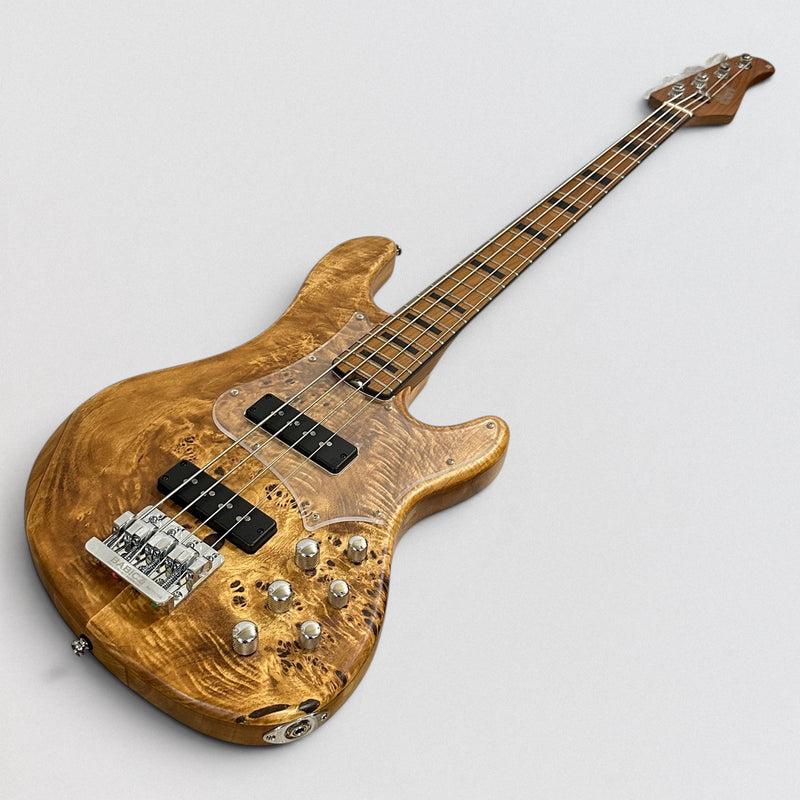 Cort GB-Modern 4 String Electric Bass Guitar - Open Pore Vintage Natural