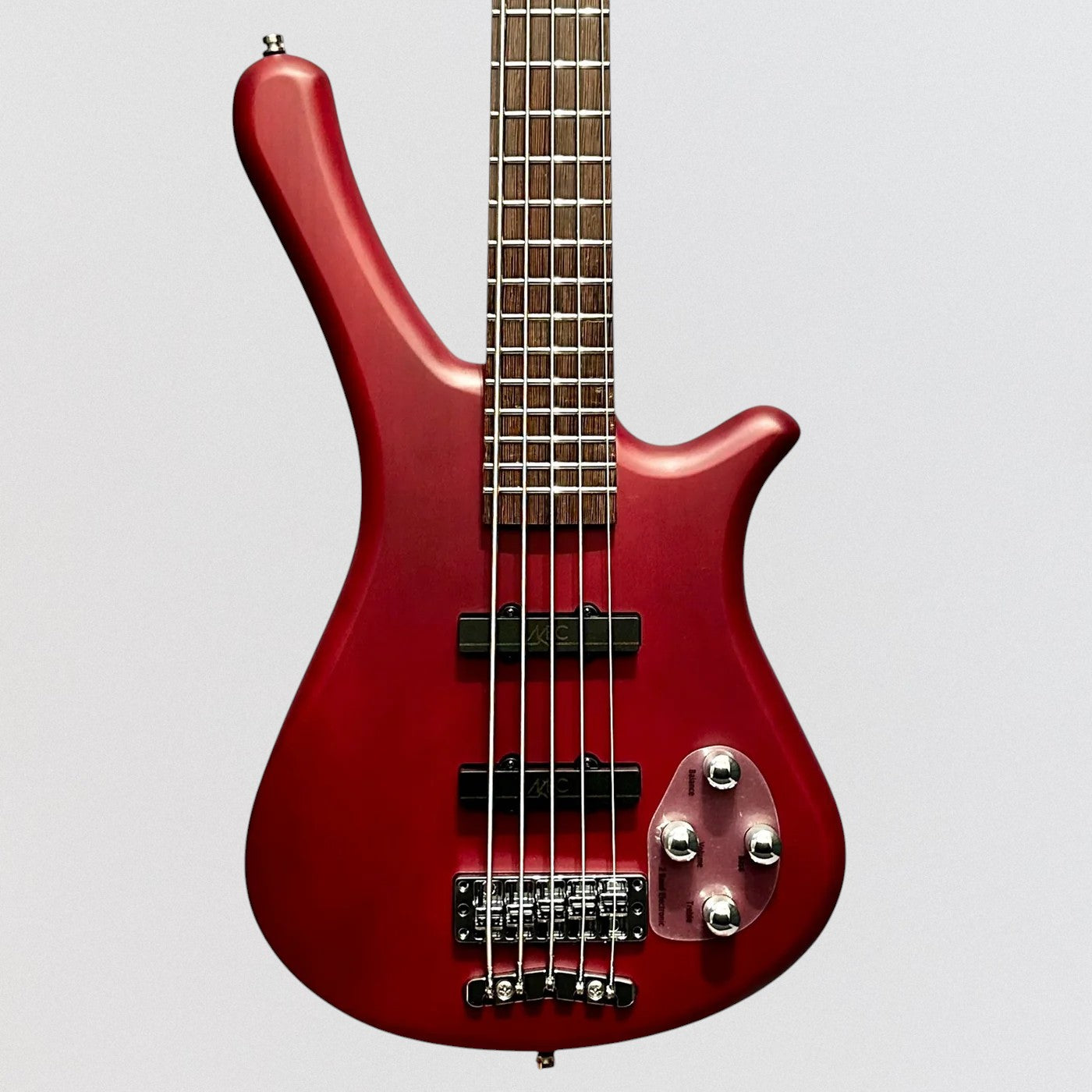 Warwick Rockbass Fortress 5-String Electric Bass Guitar - Burgundy