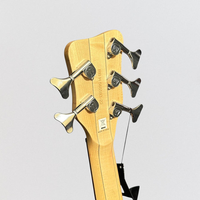 Warwick Rockbass Fortress 5-String Electric Bass Guitar - Burgundy Red Transparent