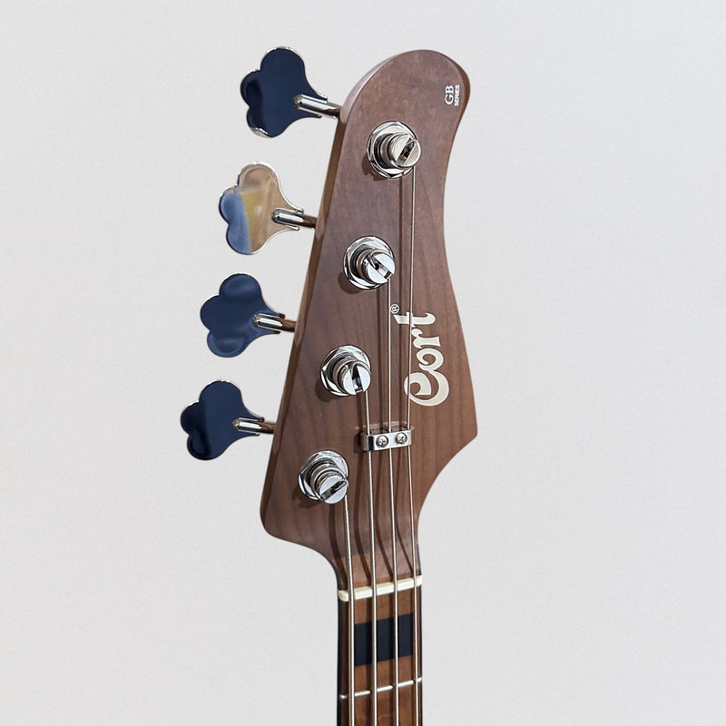 Cort GB-Modern 4 String Electric Bass Guitar - Open Pore Vintage Natural
