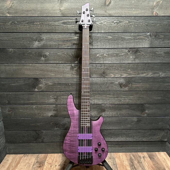 Schecter Banshee GT Electric Guitar Satin Trans Purple