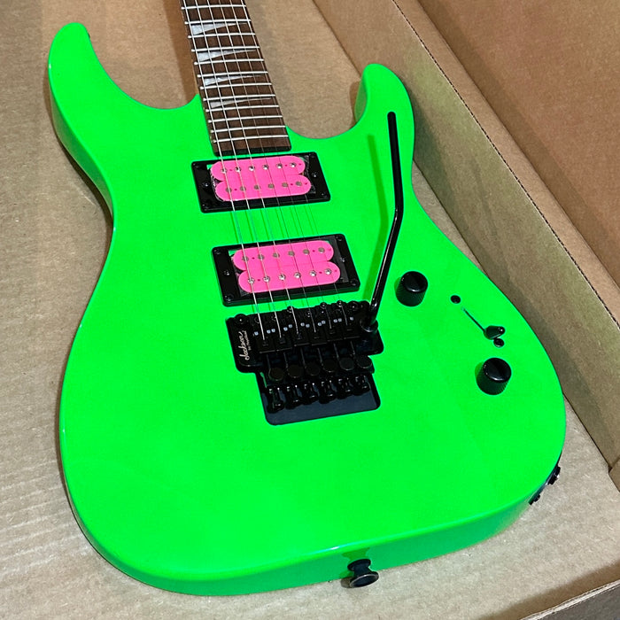 Jackson DK2XR HH Dinky Electric Guitar - Neon Green