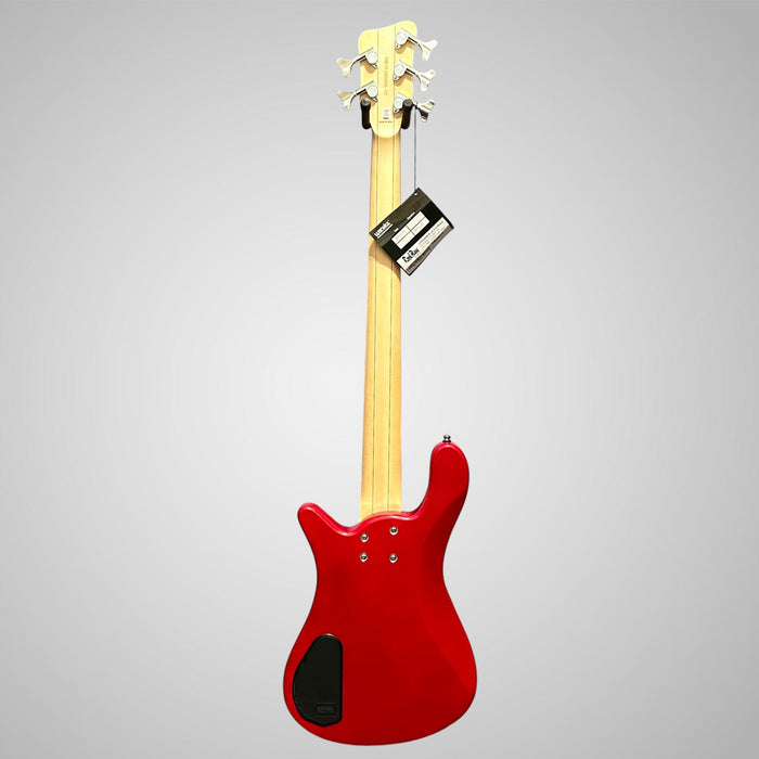 Warwick RockBass Streamer LX 5 String Electric Bass Guitar - Metallic Red