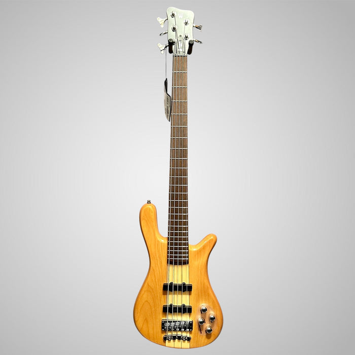 Warwick RockBass Streamer NT 5 String Electric Bass Guitar - Natural