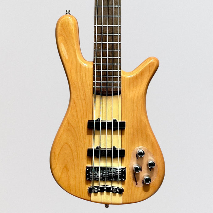 Warwick RockBass Streamer NT 5 String Electric Bass Guitar - Natural