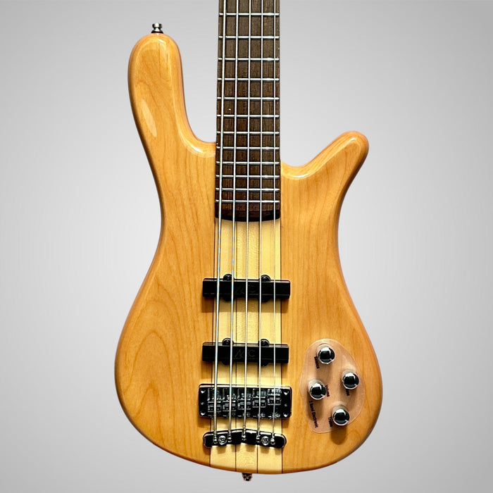 Warwick RockBass Streamer NT 5 String Electric Bass Guitar - Natural