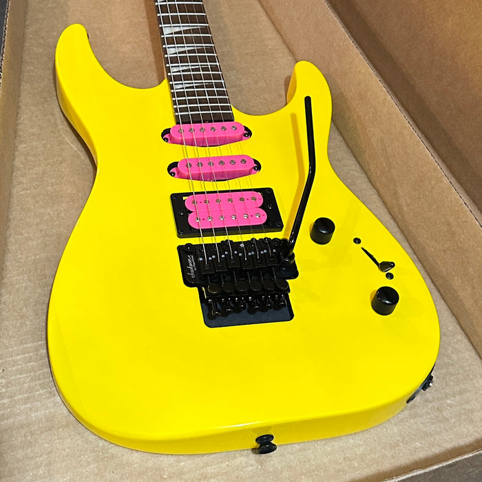 Jackson DK3XR HSS Dinky Electric Guitar - Yellow