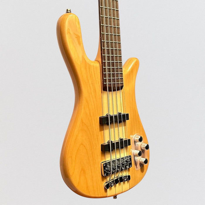 Warwick RockBass Streamer NT 5 String Electric Bass Guitar - Natural