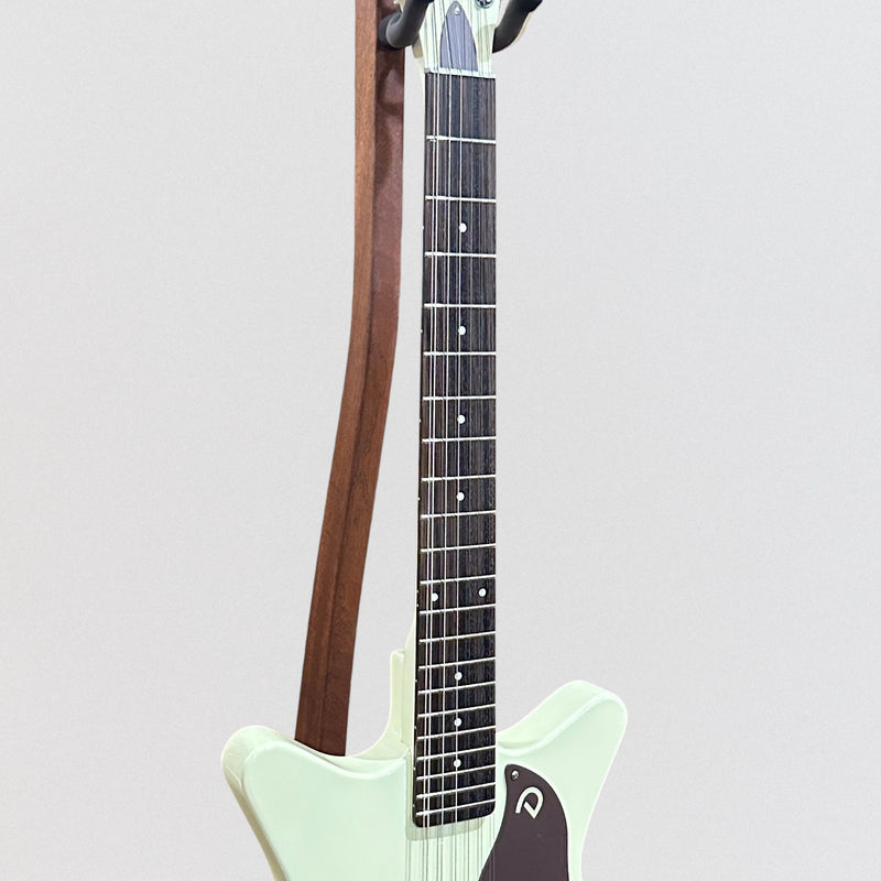 Danelectro D59V12-VWHT Shorthorn Shape Vintage 12-String Electric Guitar - White