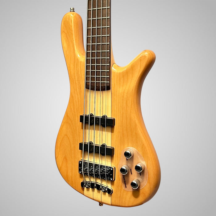 Warwick RockBass Streamer NT 5 String Electric Bass Guitar - Natural