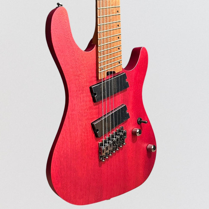 Cort KX307MSOP KX Series Multi-Scale 7 String Electric Guitar - Open Pore Mahogany