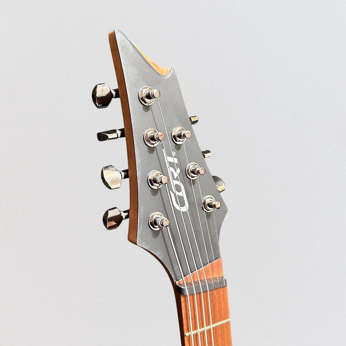 Cort KX307MSOP KX Series Multi-Scale 7 String Electric Guitar - Open Pore Mahogany