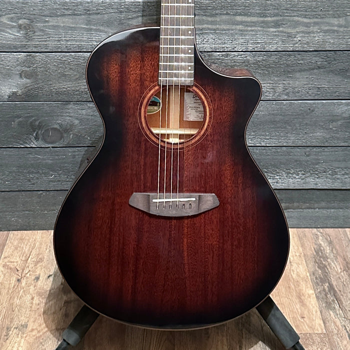 Breedlove Wildwood Pro Series Dreadnought Concerto CE Acoustic Electric Guitar - Suede