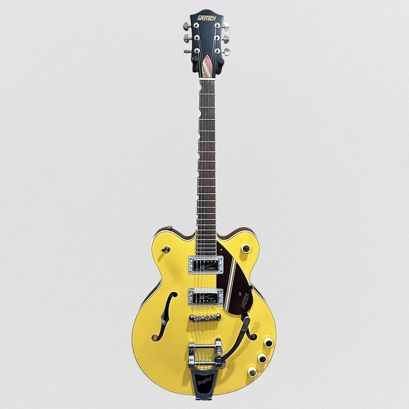 Gretsch G2604T Streamliner Rally 2 Center Block Double-Cut with Bigsby Electric Guitar - Bamboo Yellow and Copper Metallic