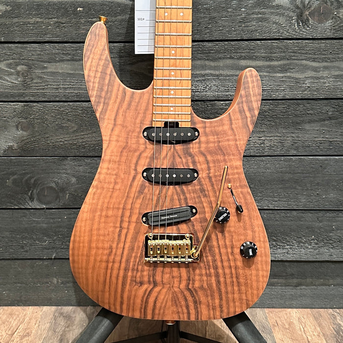 Charvel Pro-Mod DK22 SSS 2PT CM Mahogany Walnut Electric Guitar - Natural